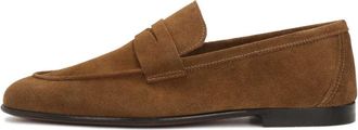 Kazar Bruine su&egrave;de loafers uit de Limited Collection - Heren - Loafers - Bruin - 41 EU - Su&egrave;de - Schoenen