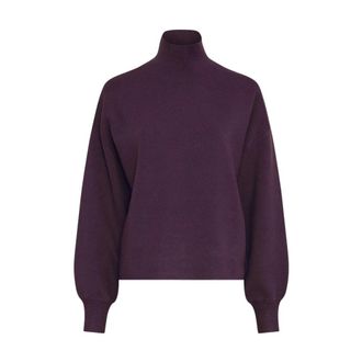 Moss Copenhagen Mercy East M Pullover - Dames - Truien - Paars - Maat: S/M Viscose