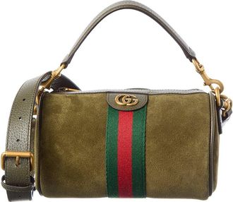 Gucci Ophidia Mini Suede Shoulder Bag