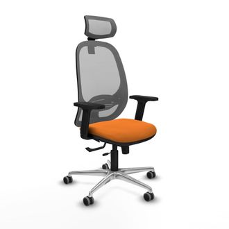 Piqueras y Crespo Silla De Oficina Piqueras Y Crespo Cilanco Negro Espuma Alta Densidad