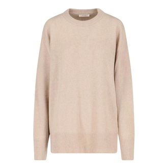 The Row Trui met ronde hals - Dames - Truien - Beige - Maat: M