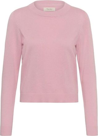 Part Two Rondgebreide trui - Dames - Ronde hals truien - Roze - 2XL - Truien & Vesten