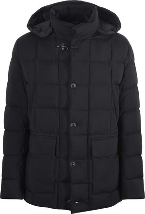 Fay Quilted Nylon Down Jacket