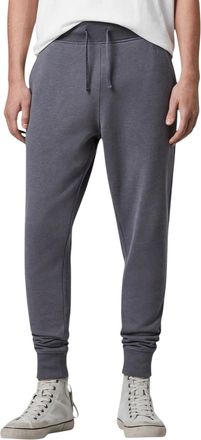 AllSaints All Saints Raven Mens Slim Fit Sweatpants Fleece Bottoms Casual Cuffed Cotton - Dark Grey - Size X-Large