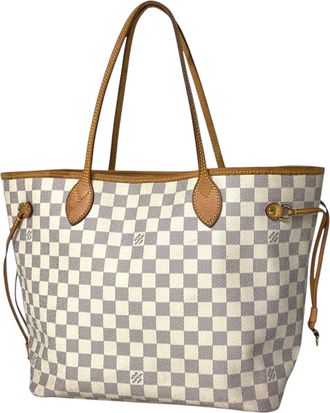 Louis Vuitton Damier Azur White Damier Azur Tote Bag (Pre-Owned)