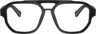 Dolce & Gabbana DG 3447 Zonnebril - Heren - Brillen - Zwart - 56 MM - Accessoires