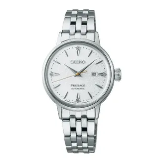 Seiko Presage Automatic Silver Dial Ladies Watch SRE017J1