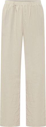 Cellar Door Beige Relaxed Elasticated Pants
