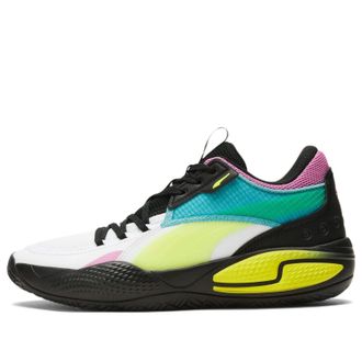Puma Court Rider SWxP White Yellow Alert 377420-01