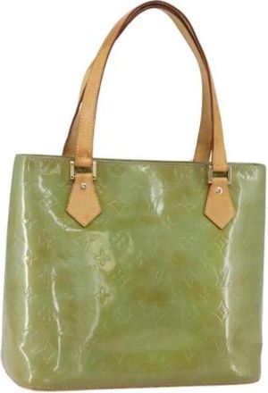 Louis Vuitton Pre-owned Vintage Tote Bag - Dames - Vintage Shopper - Groen - ONE Size - Leer - Vintage