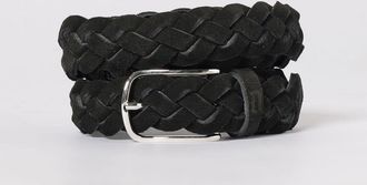 Dondup Cintura in pelle scamosciata e intrecciata Dondup