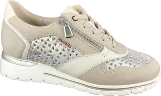 Mephisto Casual Sneakers voor Iedereen - Dames - Sneakers - Beige - 37 1/2 EU - Schoenen