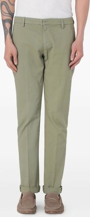 Dondup Pantaloni Gaubert con risvolti - Verde
