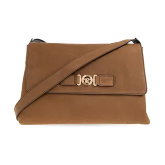 Versace Shoulder Bags, male, Brown, Size: ONE SIZE Medusa Biggie Shoulder Bag