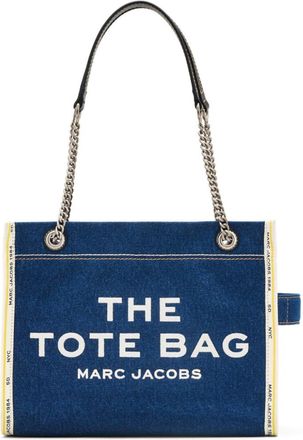 Marc Jacobs Blue The Denim Chain Medium Shoulder bag