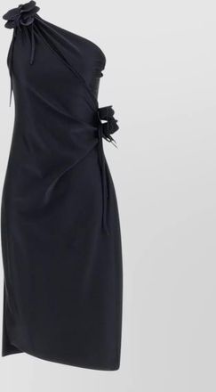 Coperni asymmetric knee-length dress