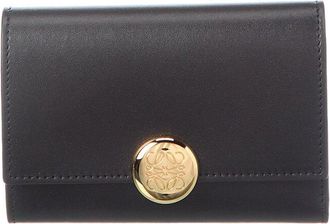 Loewe Pebble Small Vertical Leather Wallet