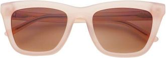 Freyrs Eyewear Lucy Square Sunglasses in Pink at Nordstrom