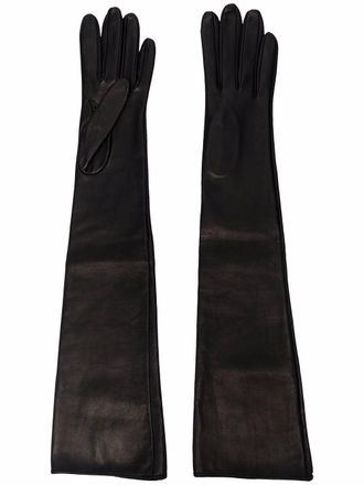 Manokhi Guanti lunghi - Nero