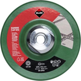 Rubi 32921 50/60 Grit Grueso Disco &Oslash;115 - Ref: 32921