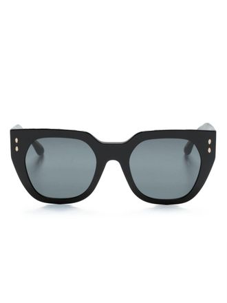 Isabel Marant Occhiali da sole cat-eye - Nero