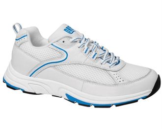 Drew Womens Athena Athletic Shoes In White/blue
