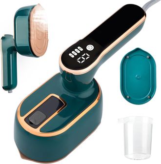 OEM Plancha De Vapor Port&aacute;til - 1000 W - Placa De Cer&aacute;mica - Para Viaje Y Hogar - 100 Ml - 2 En 1