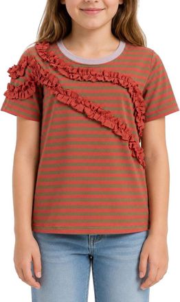 Pinko Womens T-Shirt Cotton Apparel - T-Shirts Terracota
