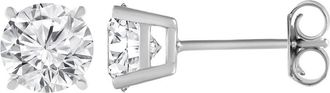 Grown Brilliance 14KT White Gold 1.45 Carat Lab Grown Diamond Stud Earrings for Women
