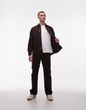 Lacoste Jeans marroni in coordinato-Marrone