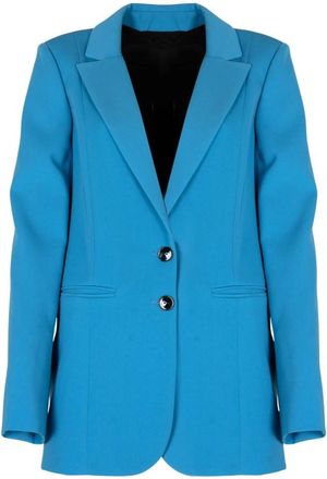 Patrizia Pepe Blazers - Dames - Jassen - Blauw - Maat: XS