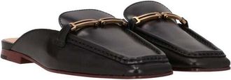 Tod's Womens Black Flat, Size 6.5