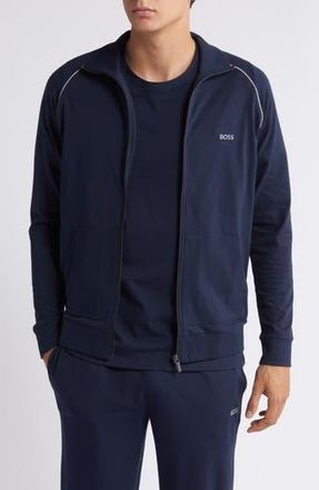 BOSS Mix Match Zip Jacket in Dk Bu at Nordstrom Rack, Size Xxx-Large