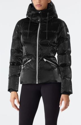 Mackage Madalyn Down Puffer Jacket in Black at Nordstrom, Size Medium