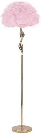 Mauro Ferretti Lámpara de pie con plumas rosa cm ø 50x165