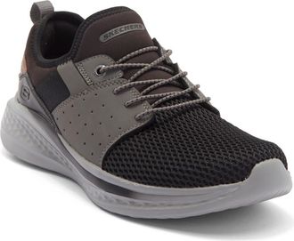Skechers Slips-Ins Relaxed Fit Slade Raymar Sneaker in Black/Grey at Nordstrom Rack, Size 10.5
