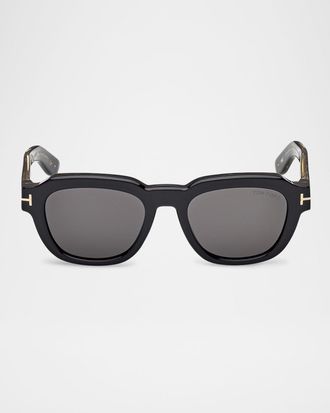 Tom Ford Men & apos;s Icon Collection Acetate Square Sunglasses