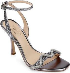 Badgley Mischka Gemma Ankle Strap Sandal in Smoke at Nordstrom Rack, Size 5.5