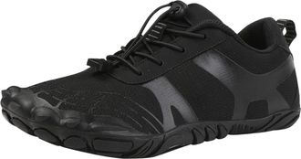 Generic Womens Five Toe Non Slip Comfortable Creek Swimming Hiking Shoes Outdoor Versatile Fishing Climbing Walking Footwear (Black, 8.5)