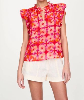 Marie Oliver Maison Top In Guava