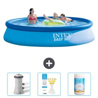 Intex Piscina Easy Set Redonda - 396x84 Cm - 6-piezas Scb73