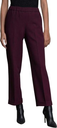 Kaos Pantaloni cropped - - Trousers - Donna - Viola - M