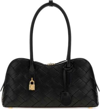 Stella McCartney Black Alter Mat Medium Ryder Shoulder Bag Borse A Mano