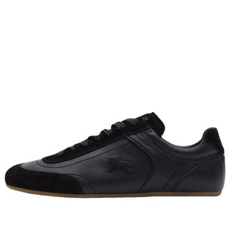 Burberry Leather Knight Runner Sneakers Black 81262821