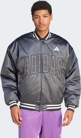 adidas Stadium - Giacca bomber isolante nera-Nero