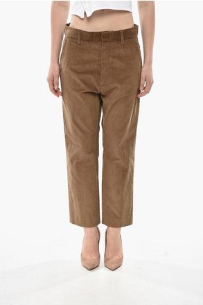 Dsquared2 Ribbed Velour Trousers DENNIS FIT size 38