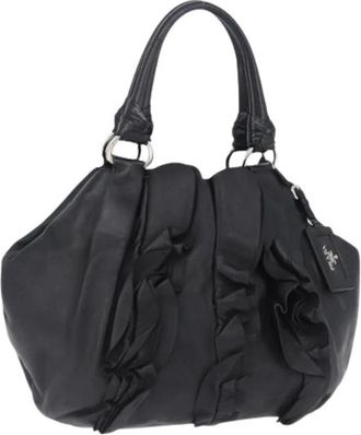 Prada Pre-owned Vintage Hand Bag - Dames - Vintage Handtas - Zwart - ONE Size - Vintage