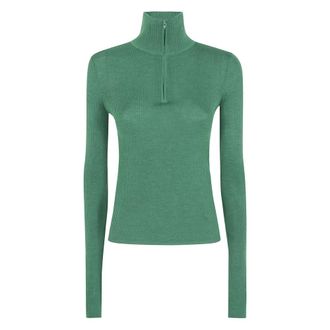 Frankie Shop Turtlenecks - Knitwear - Mujer - Verde - M