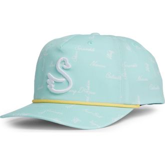 Swannies Larsen Baseball Cap in Aqua at Nordstrom
