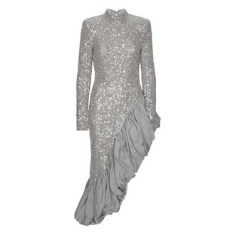 Rotate Rotate Birger Christensen, Dames, Jurken, Grijs, Maat: XS